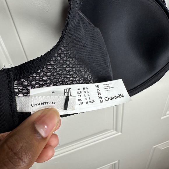 COPY - Chantelle Fleurs Underwire Plunge Bra Women's 32DDDD - Picture 7 of 7